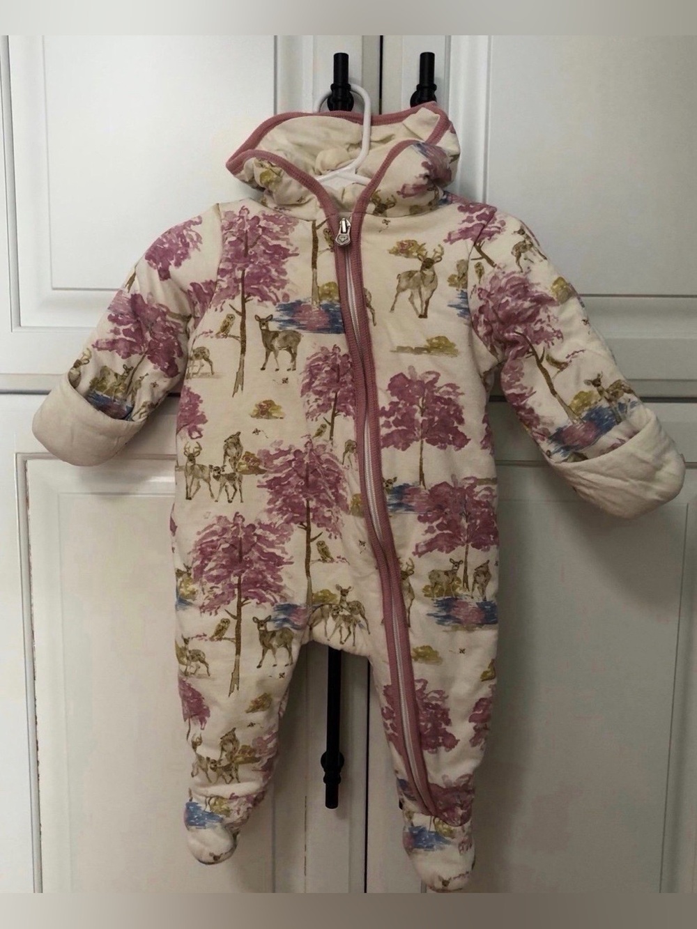Burt’s bees baby girl coat